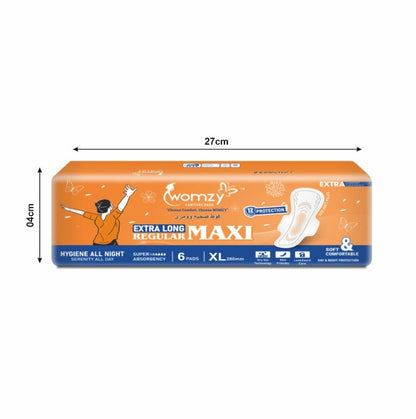 Womzy 280 MM XL  Straight Fit  (6 PCS  PACK)